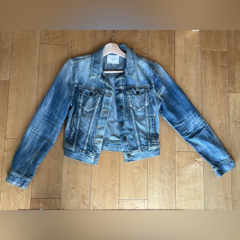 Talula Aritzia jean jacket